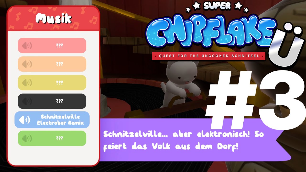 Erste Vinyl | Let's Play Super Chipflake Ü: Quest for the Uncooked Schnitzel #3