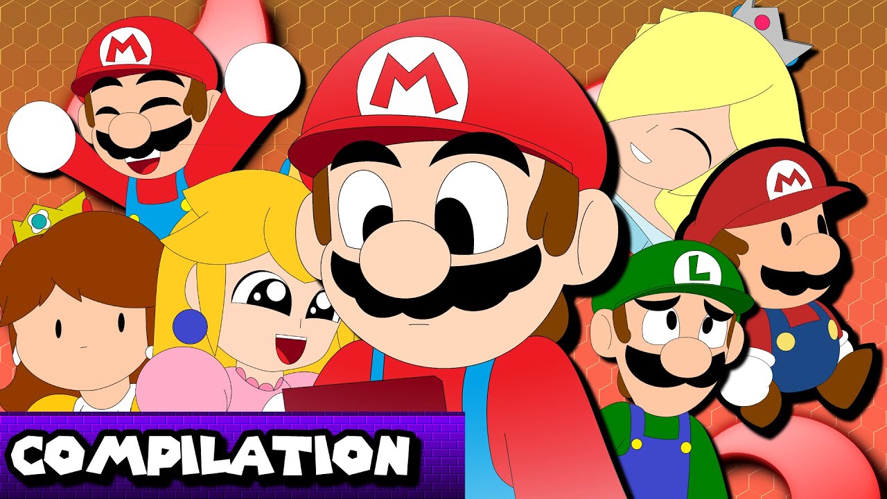 2D Super Mario Shorts┃MSKFan15 Compilation