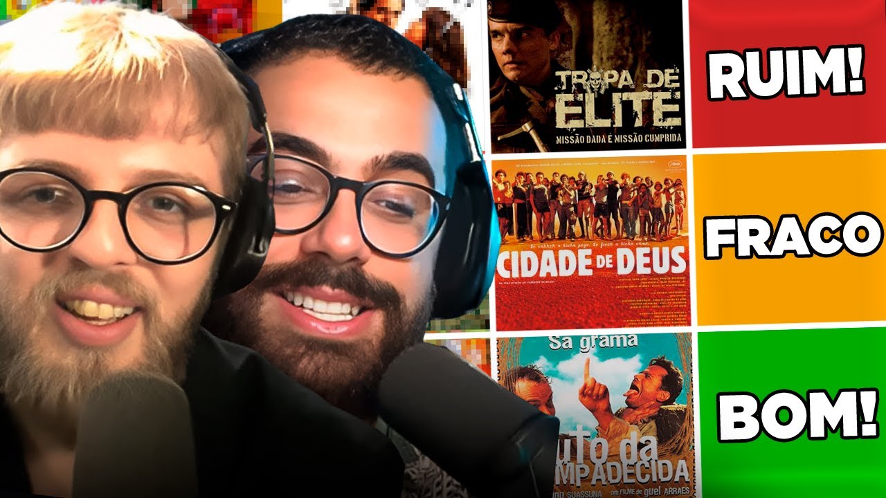 top 20 MELHORES FILMES BRASILEIROS que você TEM QUE VER (com Aprofundo) | DE ZERO A DEZ