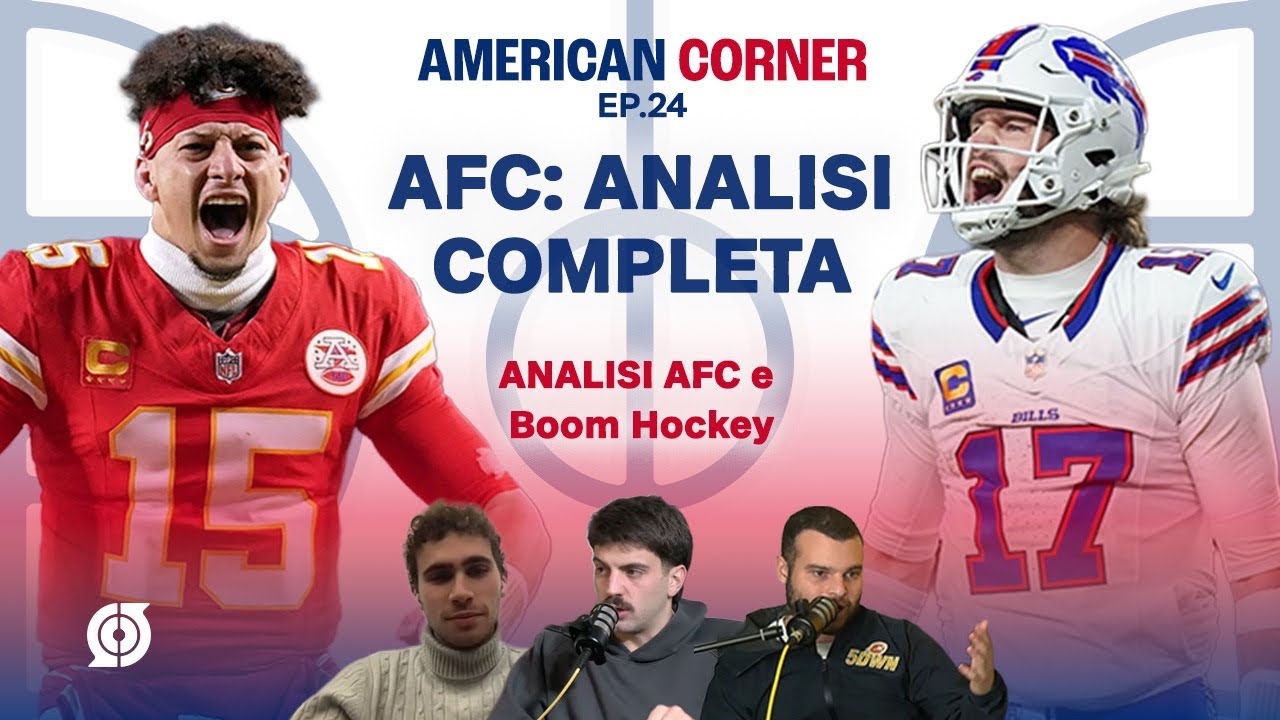 ANALISI DELLA AFC & BOOM HOCKEY  | AMERICAN CORNER EP.24