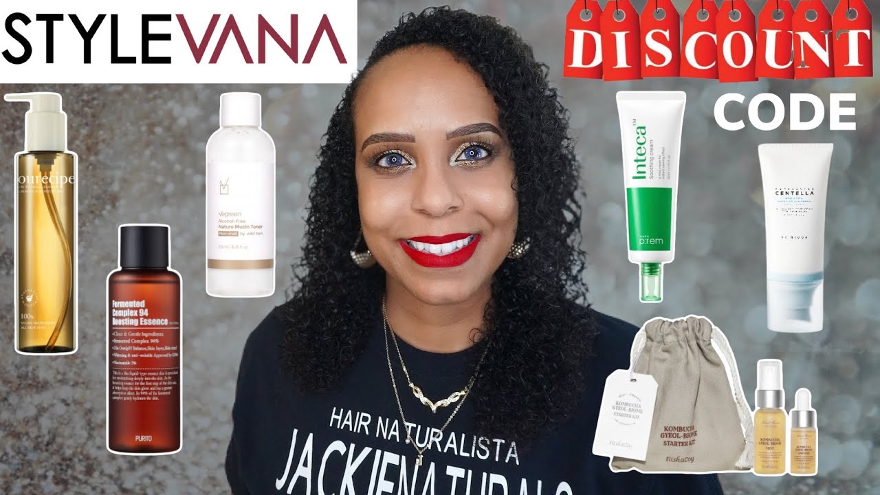 STYLEVANA K BEAUTY SKINCARE TRY ON & DEMO | DISCOUNT CODE | JackieNaturals