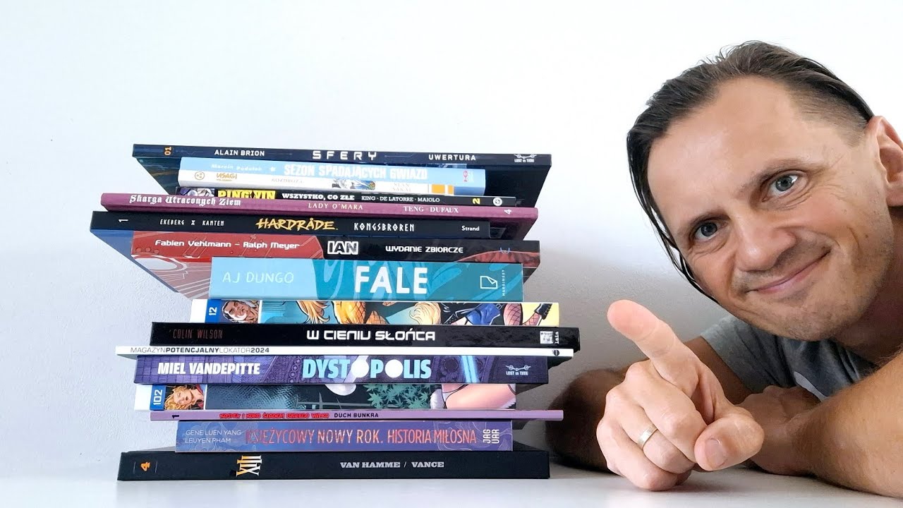 TOP KOMIKS - sierpień 2025 - przegląd komiksów przeczytanych w miesiącu 