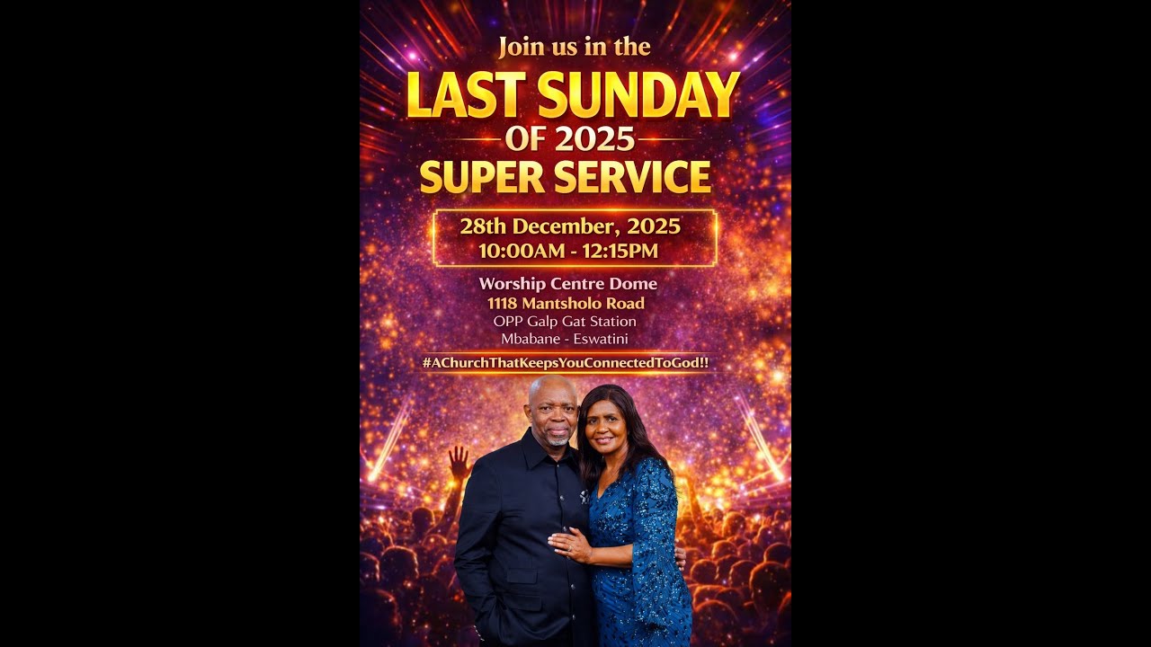 LAST SUNDAY OF 2025 SUPER SERVICE || Apostle Justice Blessing D || SUN 28 DECEMBER 2025