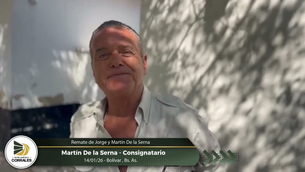 140126   Martín De la Serna   Consignatario   Bolívar, Bs As