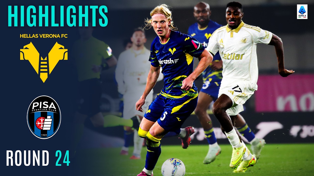 VERONA-PISA | HIGHLIGHTS | Spoils Shared In Verona | Serie A 2025/26