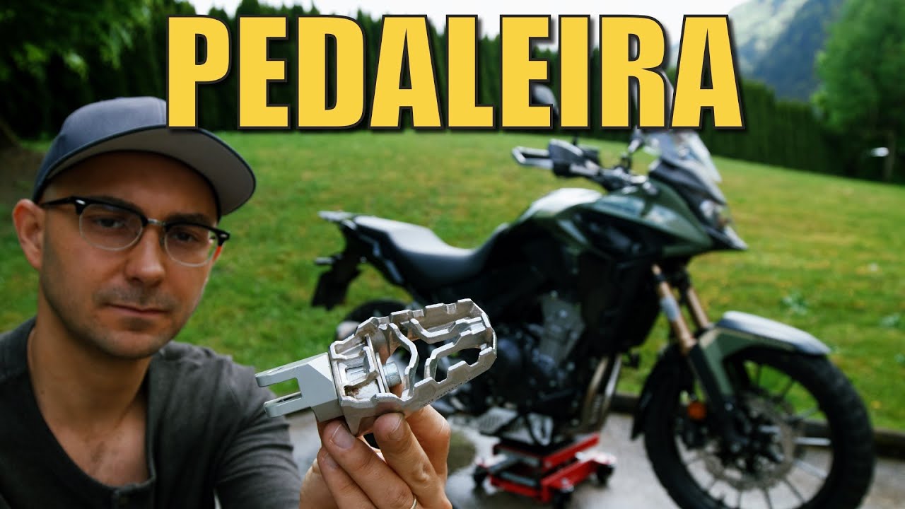 COMO TROCAR PEDALEIRA DA MOTO CB500X