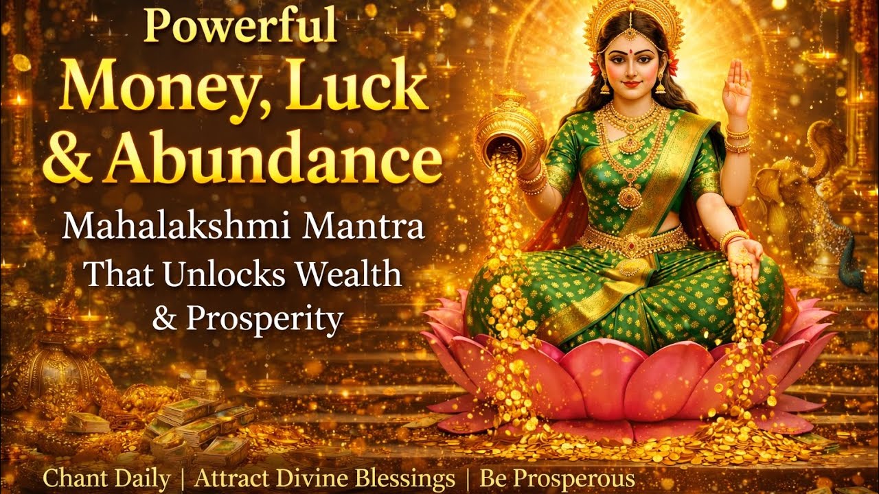 💰 Lakshmi mantra Clear Financial Blocks,Emergency Wealth Relief-Lakshmi Responds to This Chant  💵  