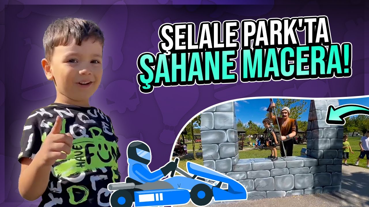 İstanbul Tuzla Şelale Park'ta Şahane Macera | Emir Alp'in Eğlence Dolu Günü #gokart #carting