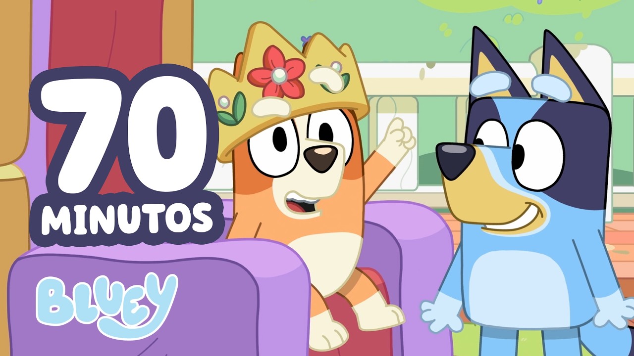 &iexcl;Reina por un D&iacute;a! 👑 | Bluey Recopilaci&oacute;n de Clips 💙 | Bluey - Espa&ntilde;ol Canal Oficial