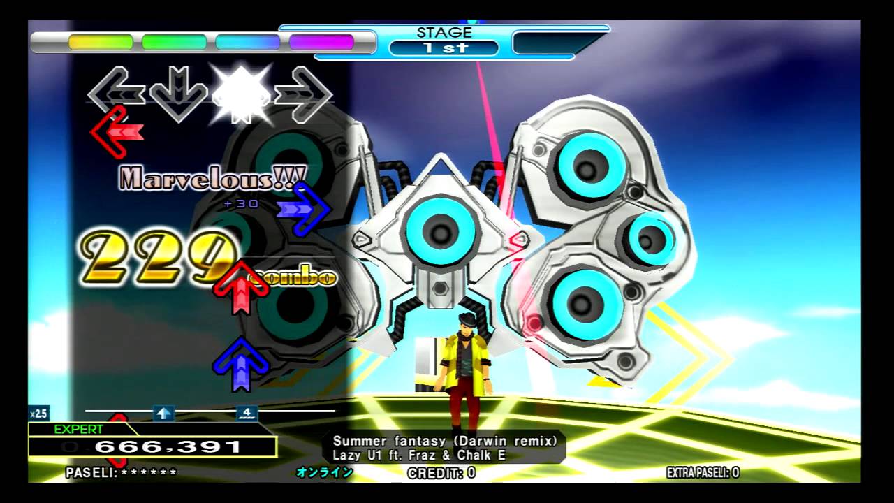 DDR 2015 - Summer fantasy(Darwin remix)(SP-EXPERT)