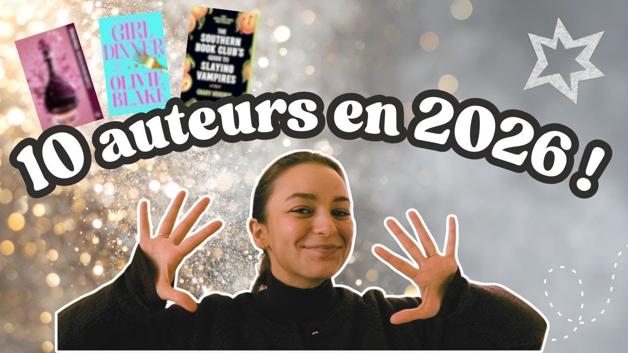 MA PAL 2026 : 10 Auteurs de Fantasy (et plus) que je veux découvrir l'année prochaine !