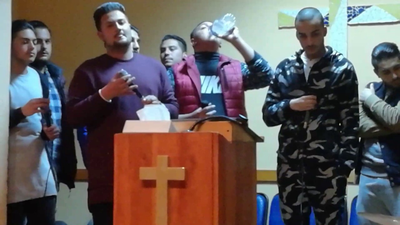 Jovenes de la iglesia madre de elda de visita en monforte