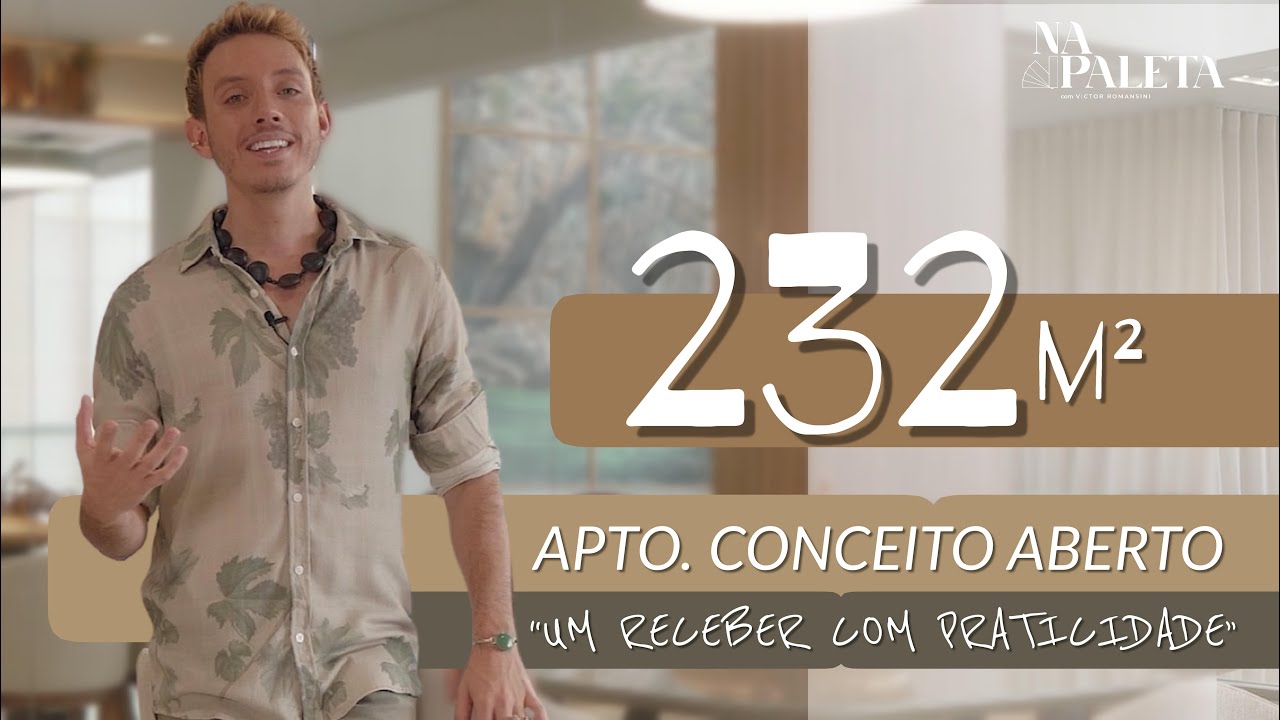 232m² APTO. CONCEITO ABERTO. 