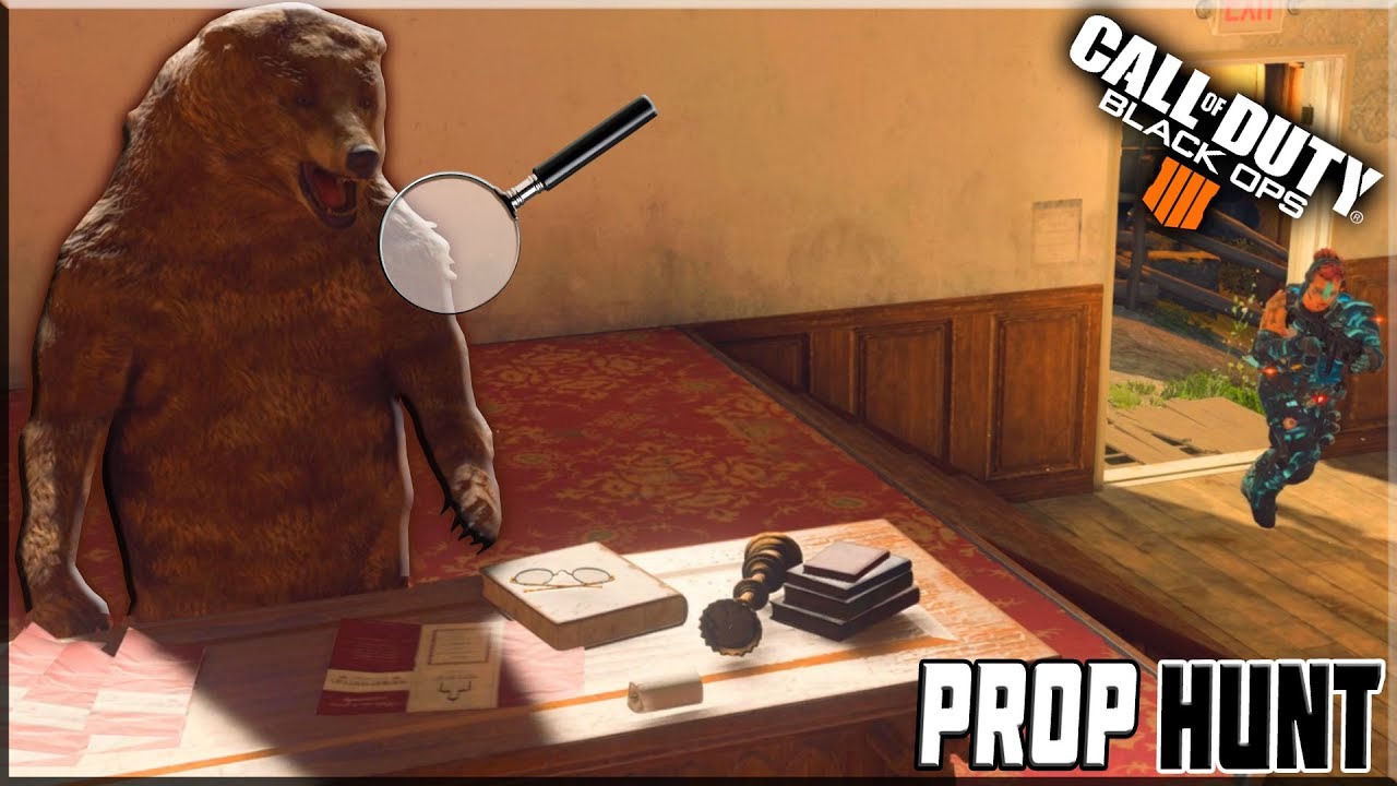 PROP HUNT ON BLACK OPS 4!