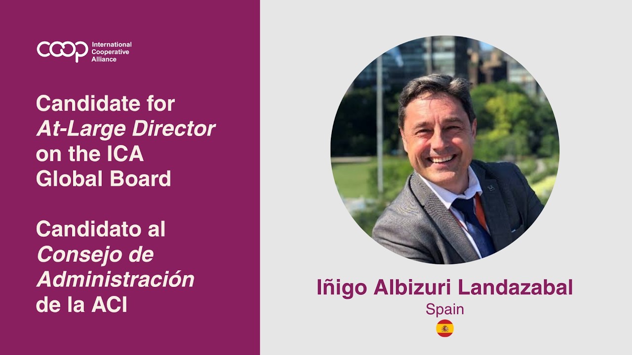 I&ntilde;igo Albizuri Landazabal (Spain) | Candidate for At-Large Director on the ICA Global Board