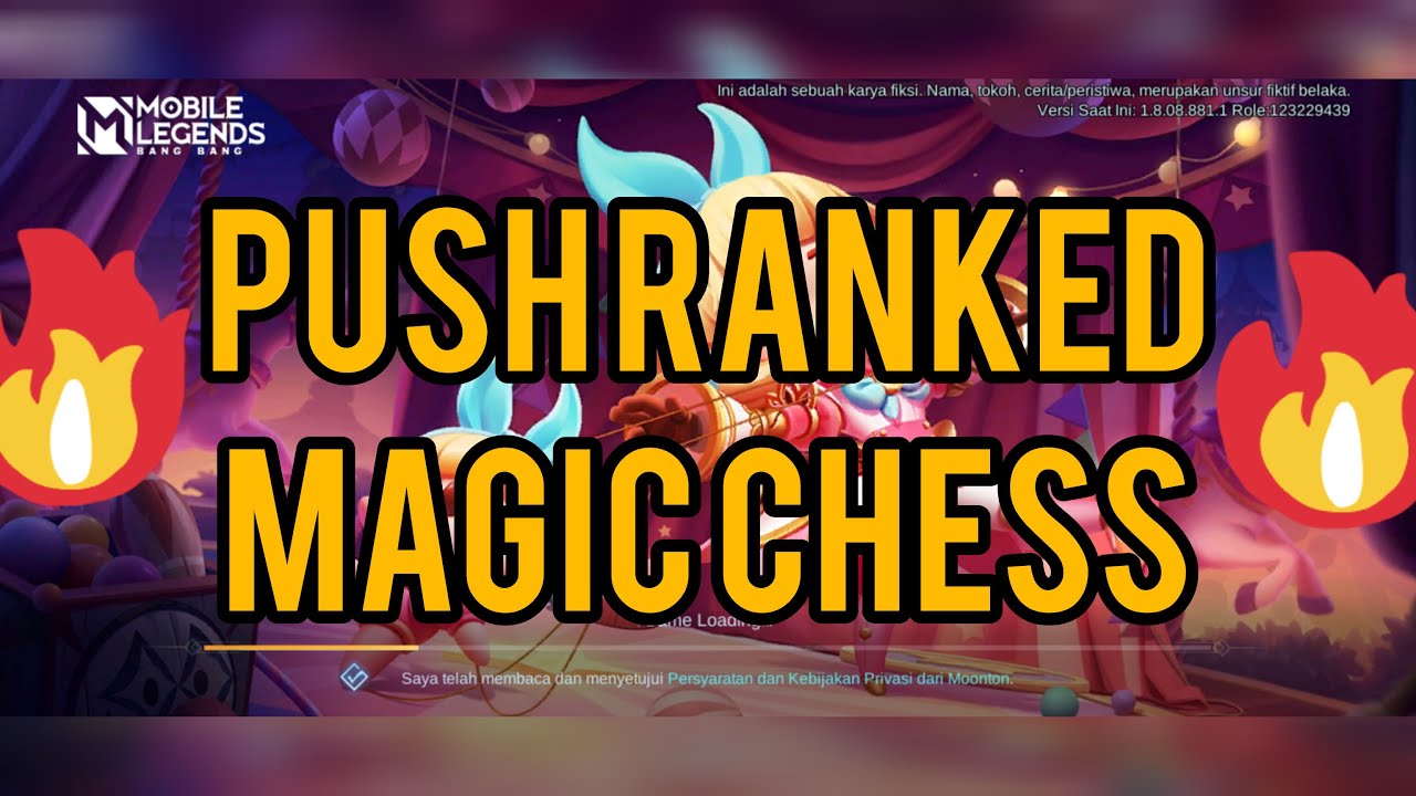 MOBILE LEGEND MAGIC CHESS PUSH RANKED