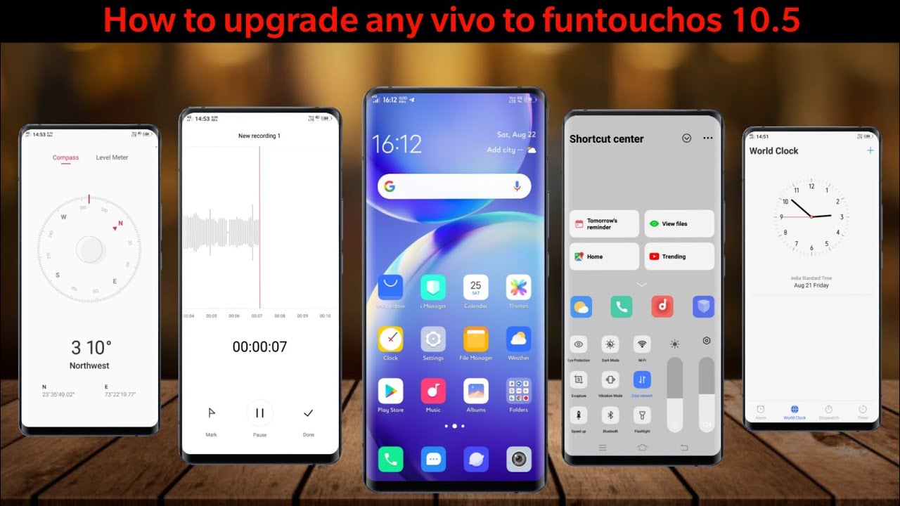 install Official  funtouch os 10.5 in all vivo | complete UI [Must Watch]