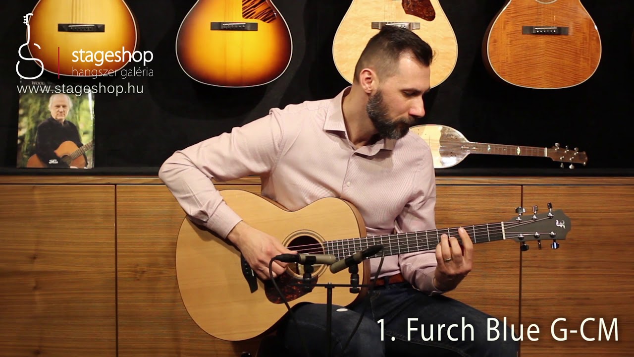 Furch Blue G-CM and Blue Plus G-CM comparison demo in Stageshop