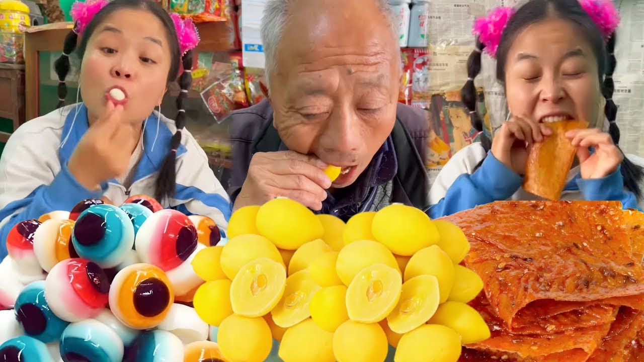 Kumpulan video TikTok camilan Tiongkok jaman dulu, kompilasi camilan Tiongkok masa kecil EP590
