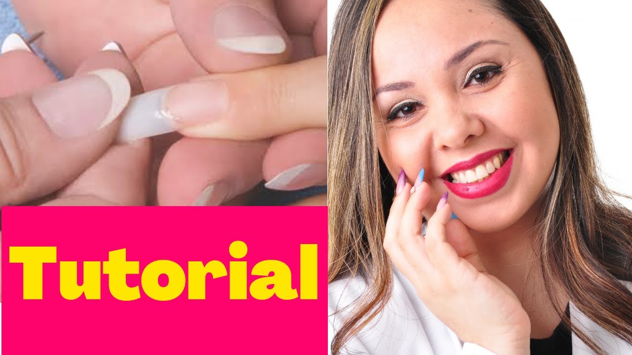 como colocar a tip nas unhas de forma correta