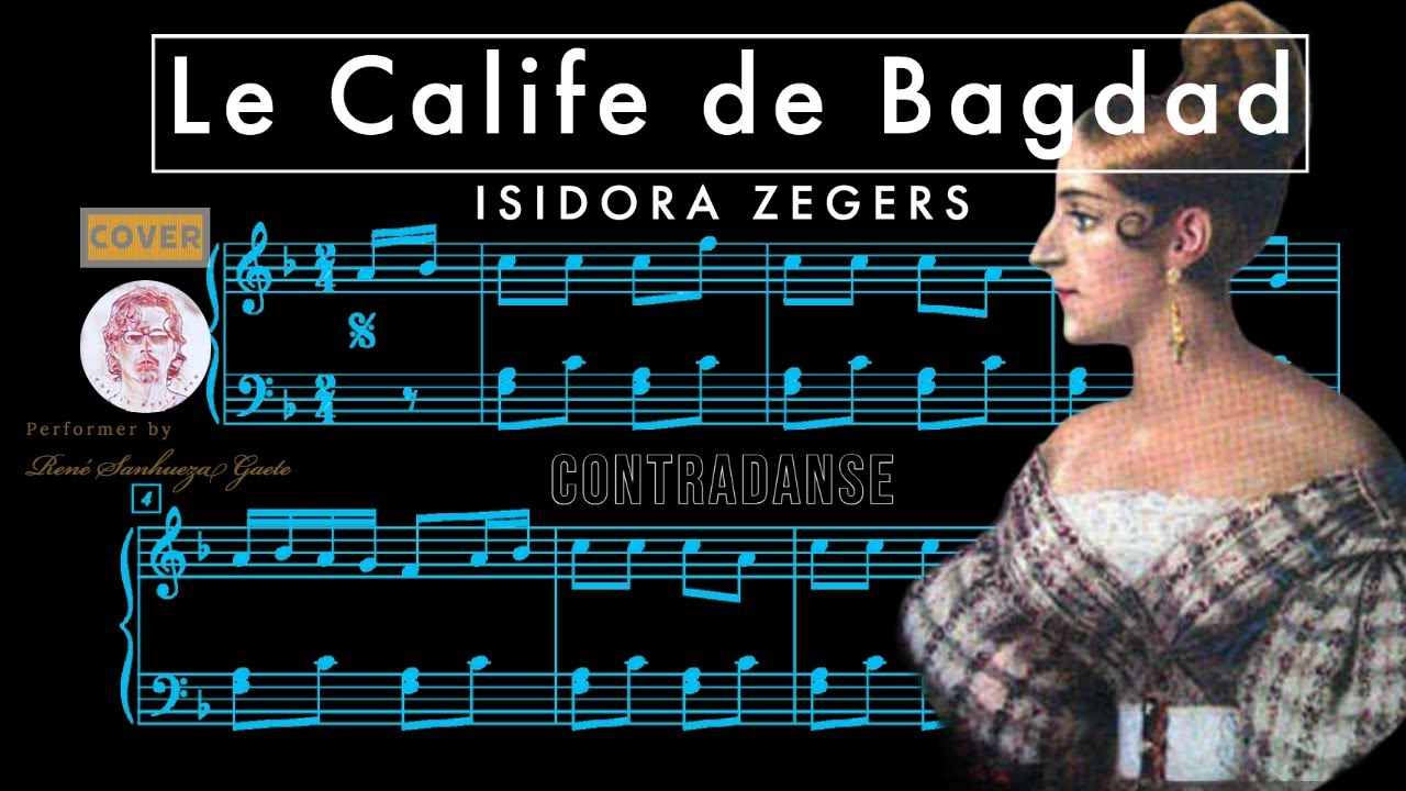 Isidora Zegers | Le Califa de Bagdad | Contredanse [Sheet Music] Contradanza