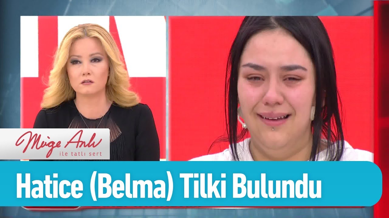 Hatice (Belma) Tilki bulundu - M&uuml;ge Anlı ile Tatlı Sert 1 Mart 2019