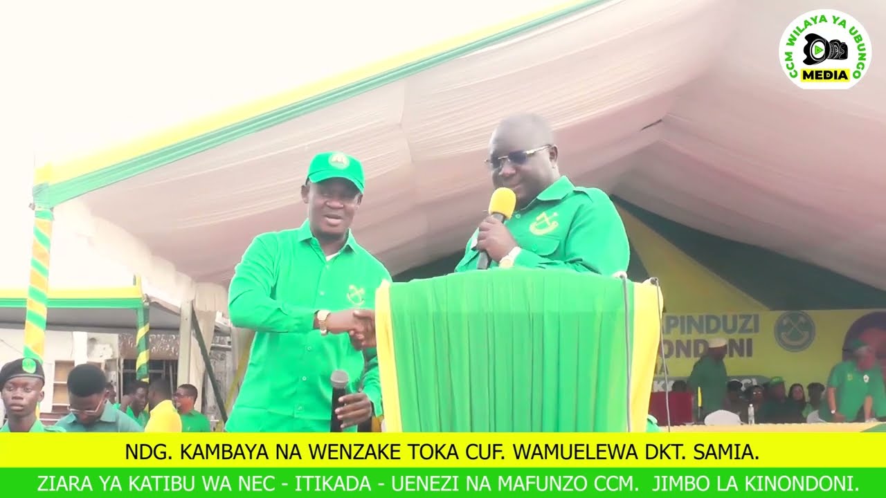 NDG. KAMBAYA. NA WENZAKE MIANANE. WA MUELEWA DKT. SAMIA. MATUNDA YA ZIARA - CPA AMAS MAKALA.