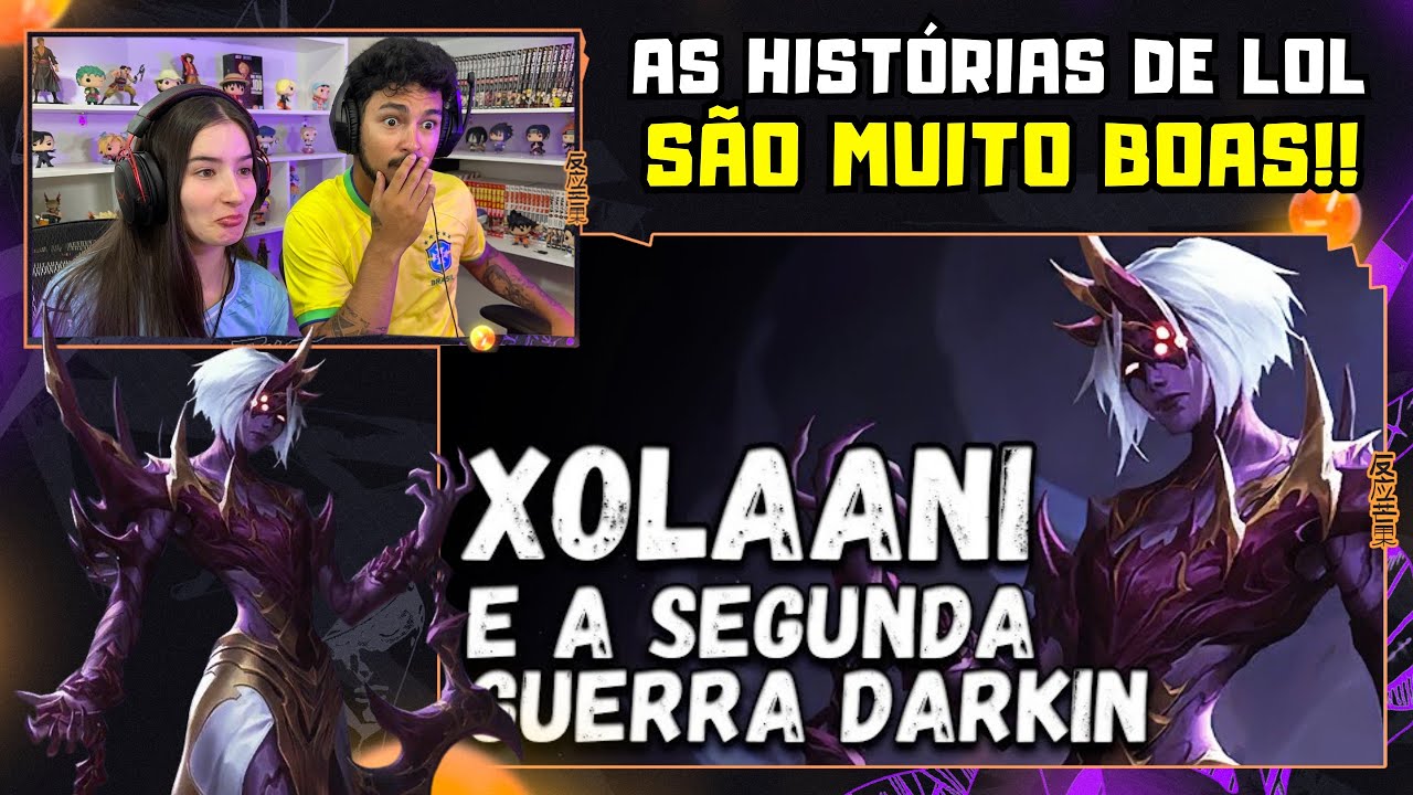 Apenas uma live | A SEGUNDA GUERRA DARKIN - HISTÓRIA DE XOLAANI E DA SAGA DARKIN | Selp