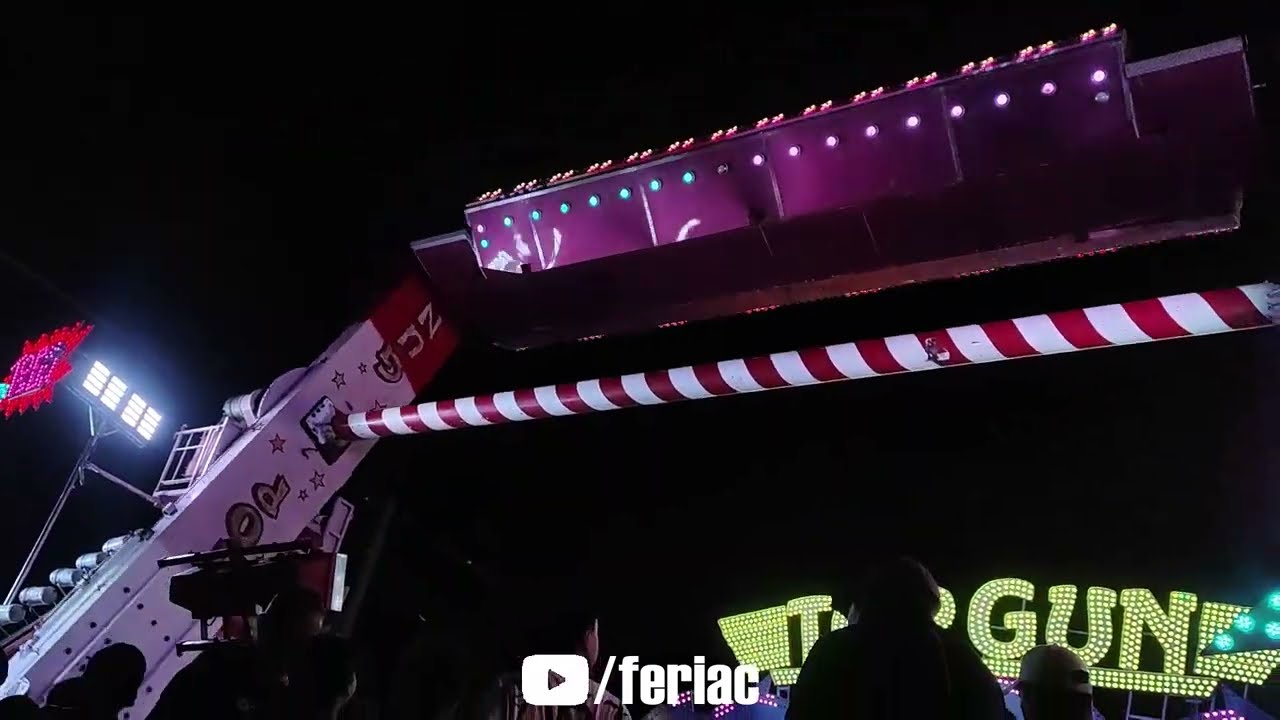 Atracción Top Gun OFFRIDE Feria de Málaga 2023