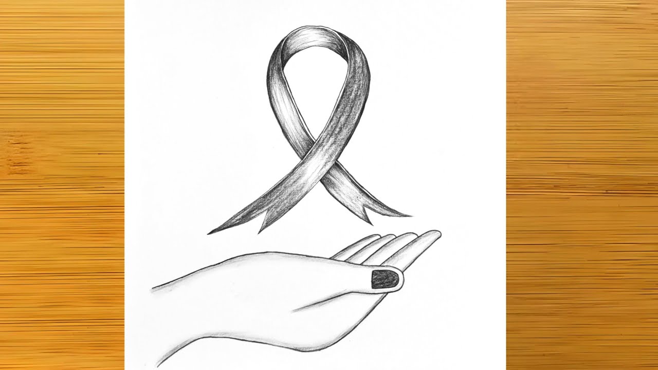 World Cancer day drawing || Easy Drawing Ideas || 4th February world cancer day || Hand drawing