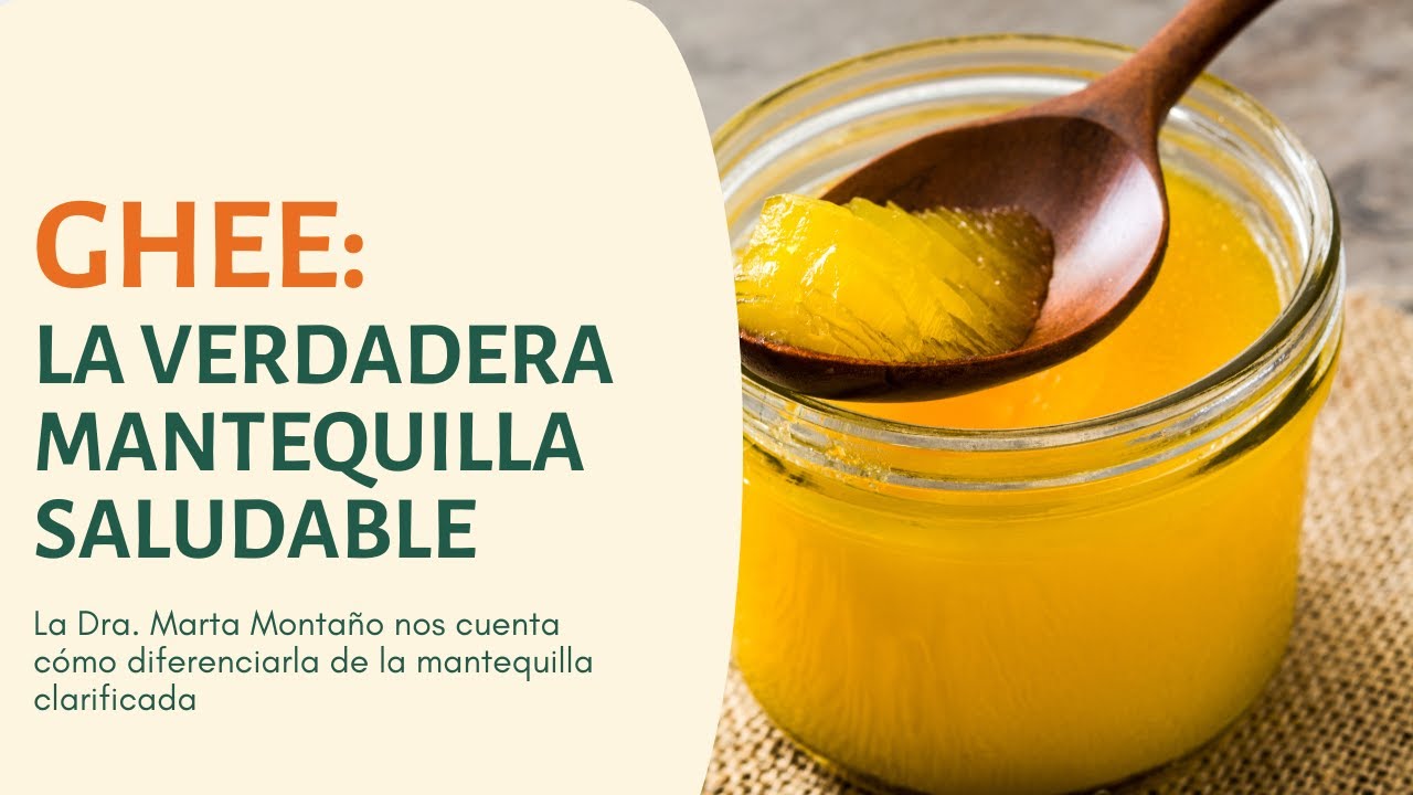 Cómo diferenciar la ghee de la mantequilla clarificada