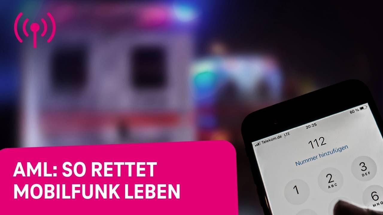 Mobilfunk rettet Leben: ein Jahr AML im Pilotbetrieb