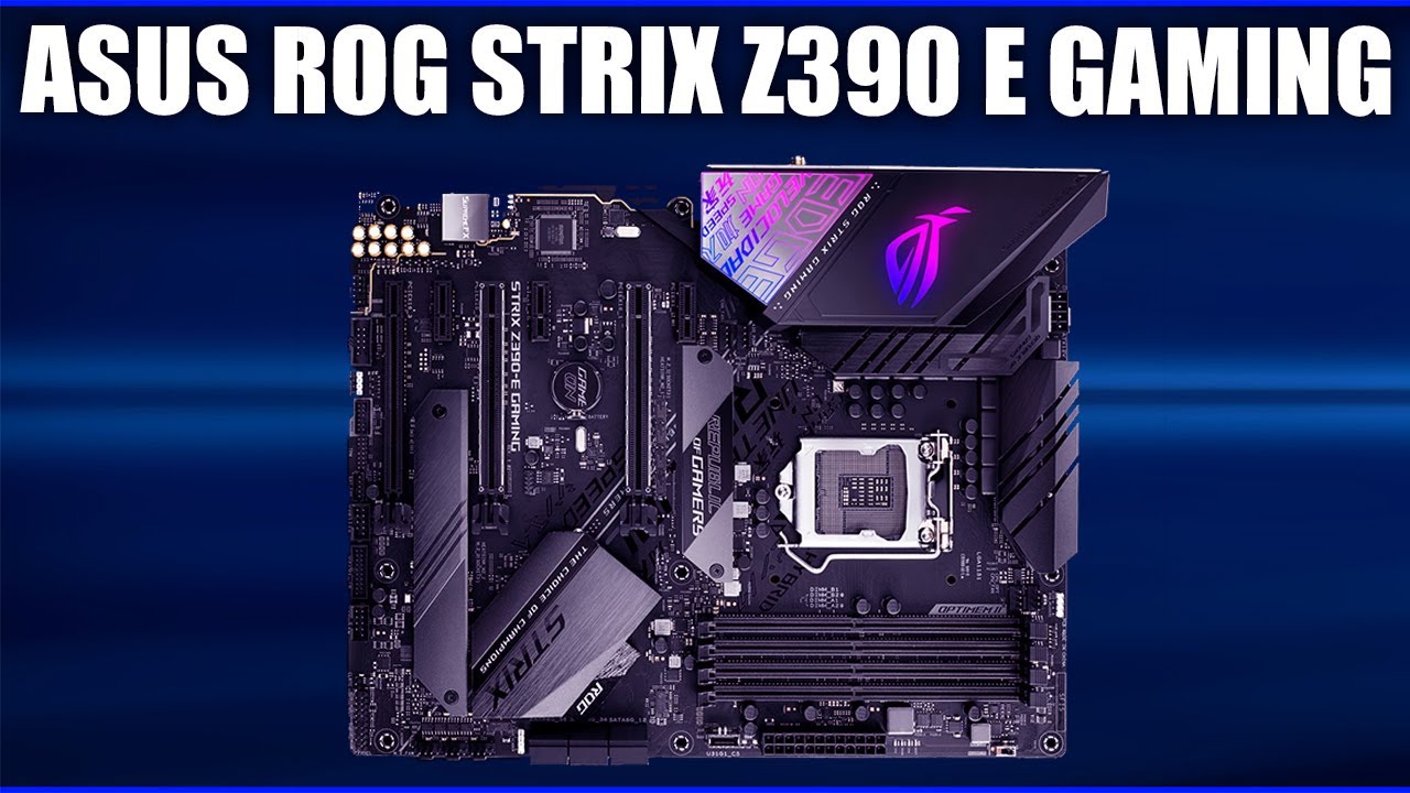 Материнская плата Asus ROG STRIX Z390-E GAMING