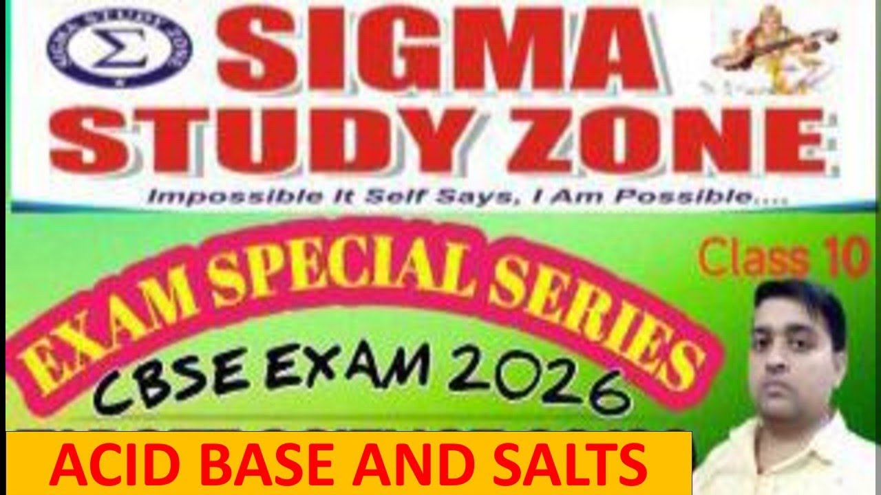 Class 10th #SCIENCE !! ACID, BASE AND SALTS!! One shot Revision PART'A' THEORY AND EXPECTED QUESTION