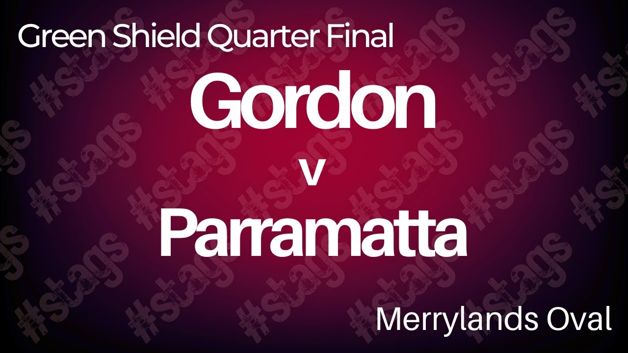 2024-25 Green Shield Quarter Final Gordon v Parramatta