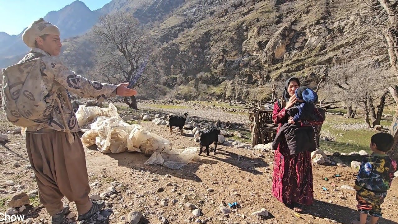 Life in the mountains with a fisherman and her family