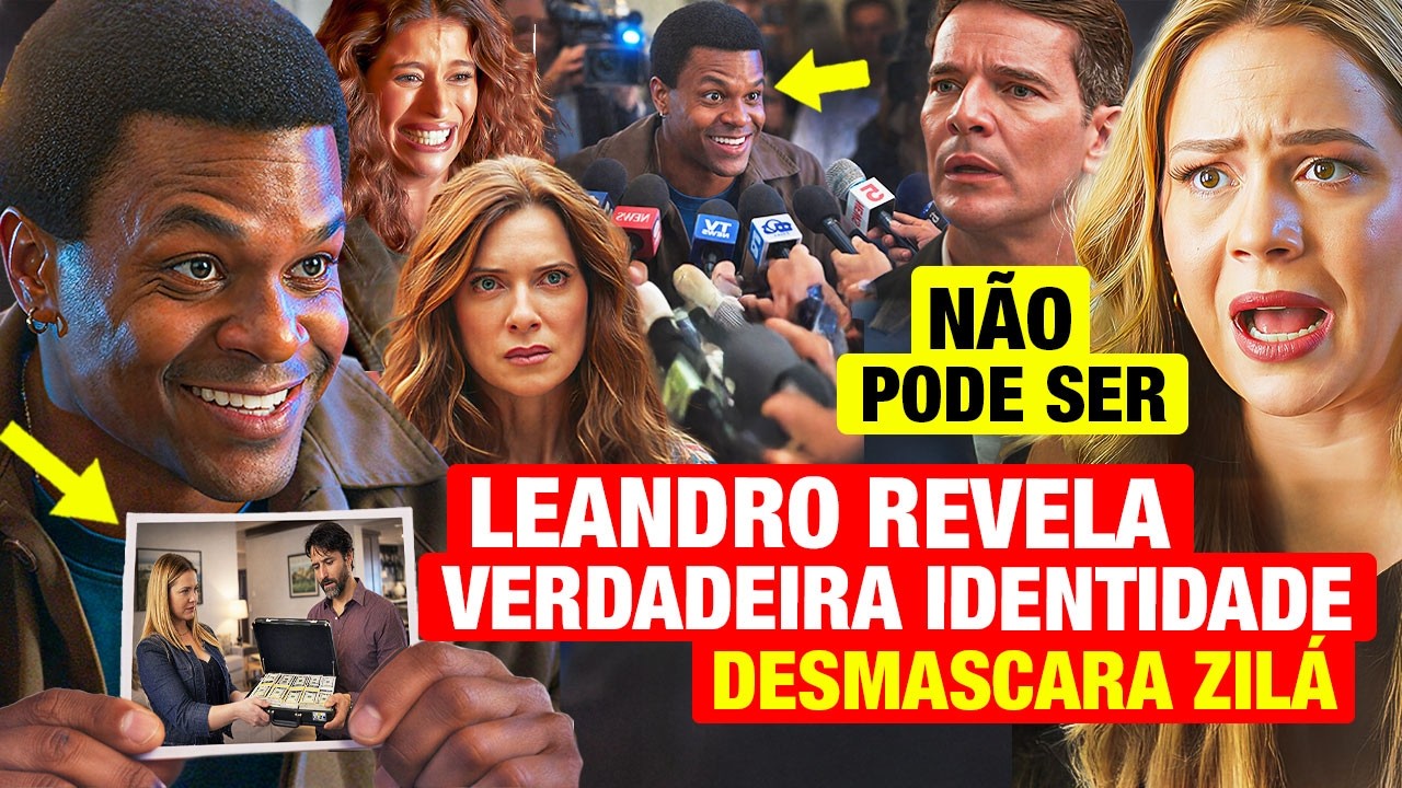 CORAÇÃO ACELERADO QUARTA: LEANDRO REVELA IDENTIDADE, FERRA ZILÁ - RESUMO DA NOVELA CORAÇÃO ACELERADO