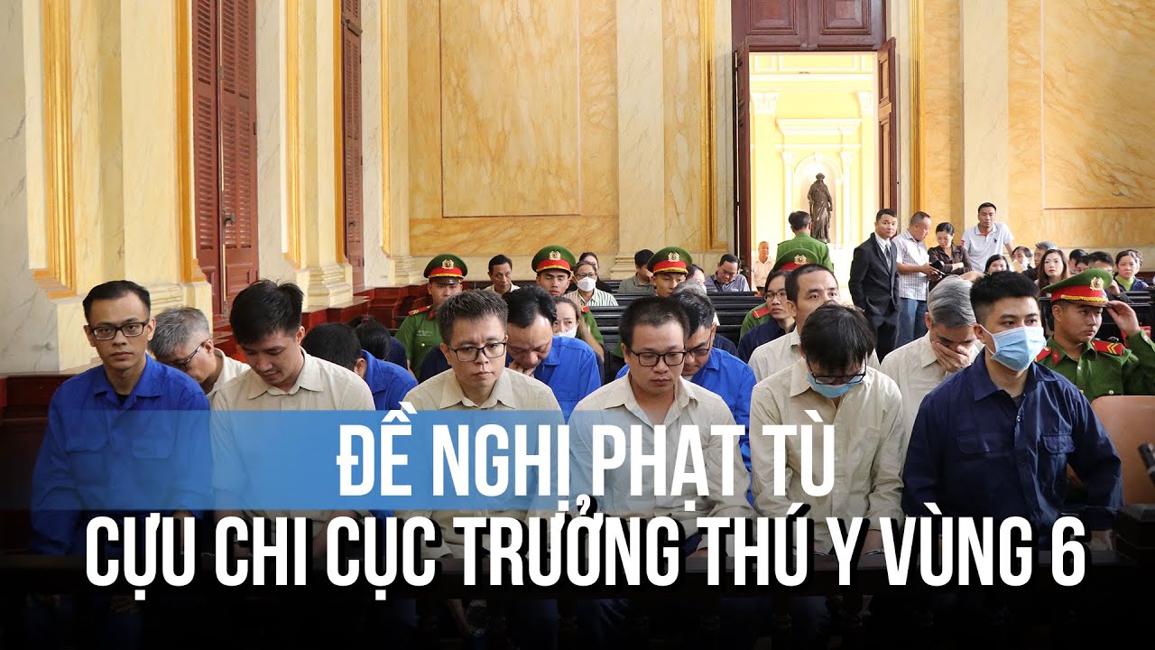 Cựu lãnh đạo và nhân viên Chi cục Thú y vùng 6 bị đề nghị mức án nào?