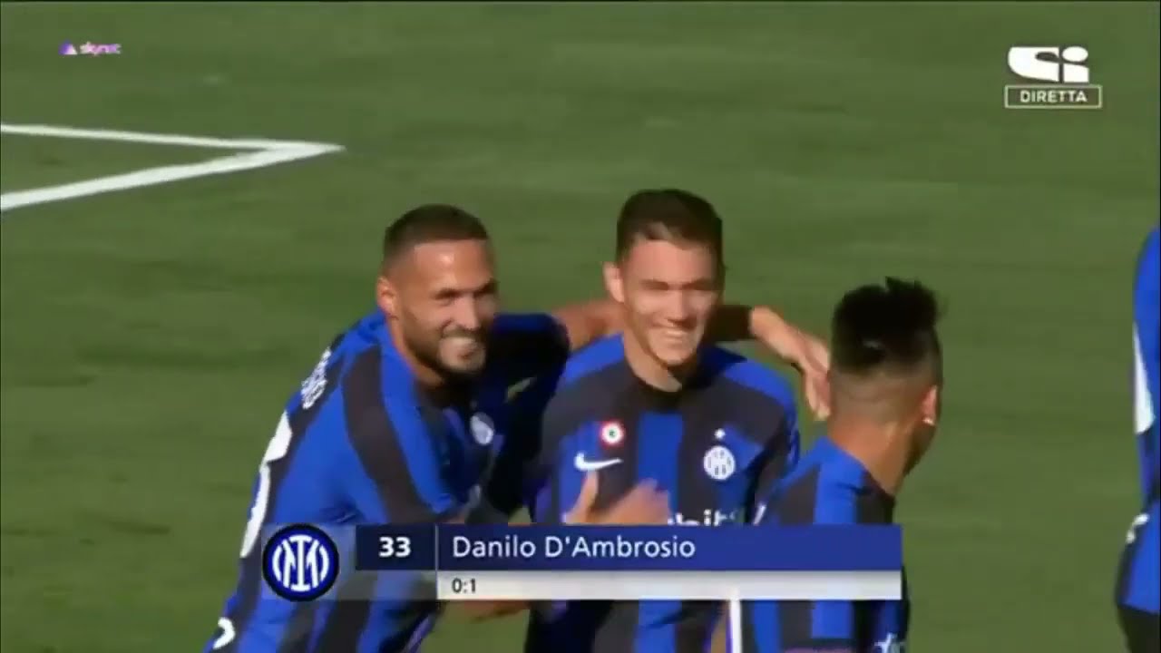 Amichevole 2022 - Lugano vs. Inter (1:4) Highlights