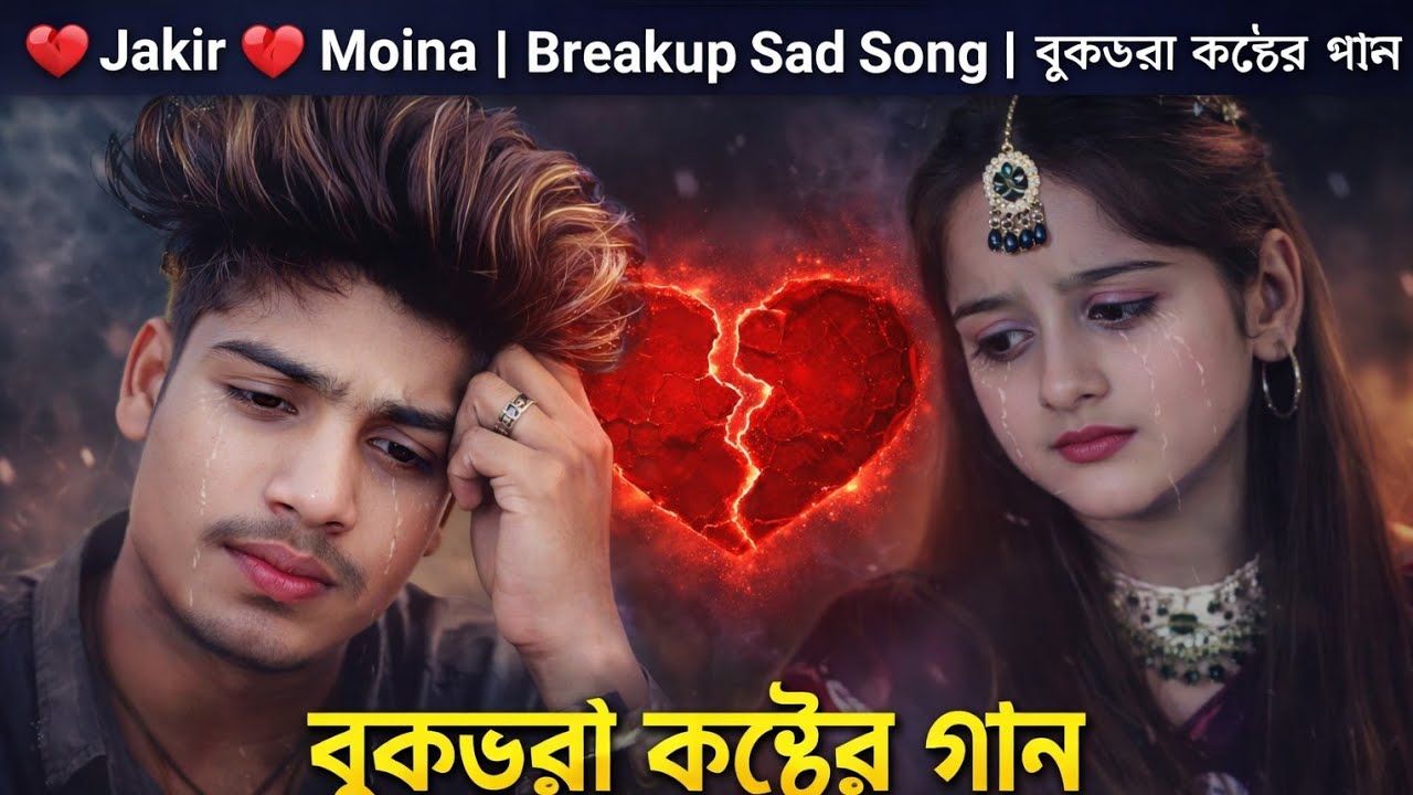 💔 Jakir 💔 Moina | Breakup Sad Song | বুকভরা কষ্টের গান 2026 🎶