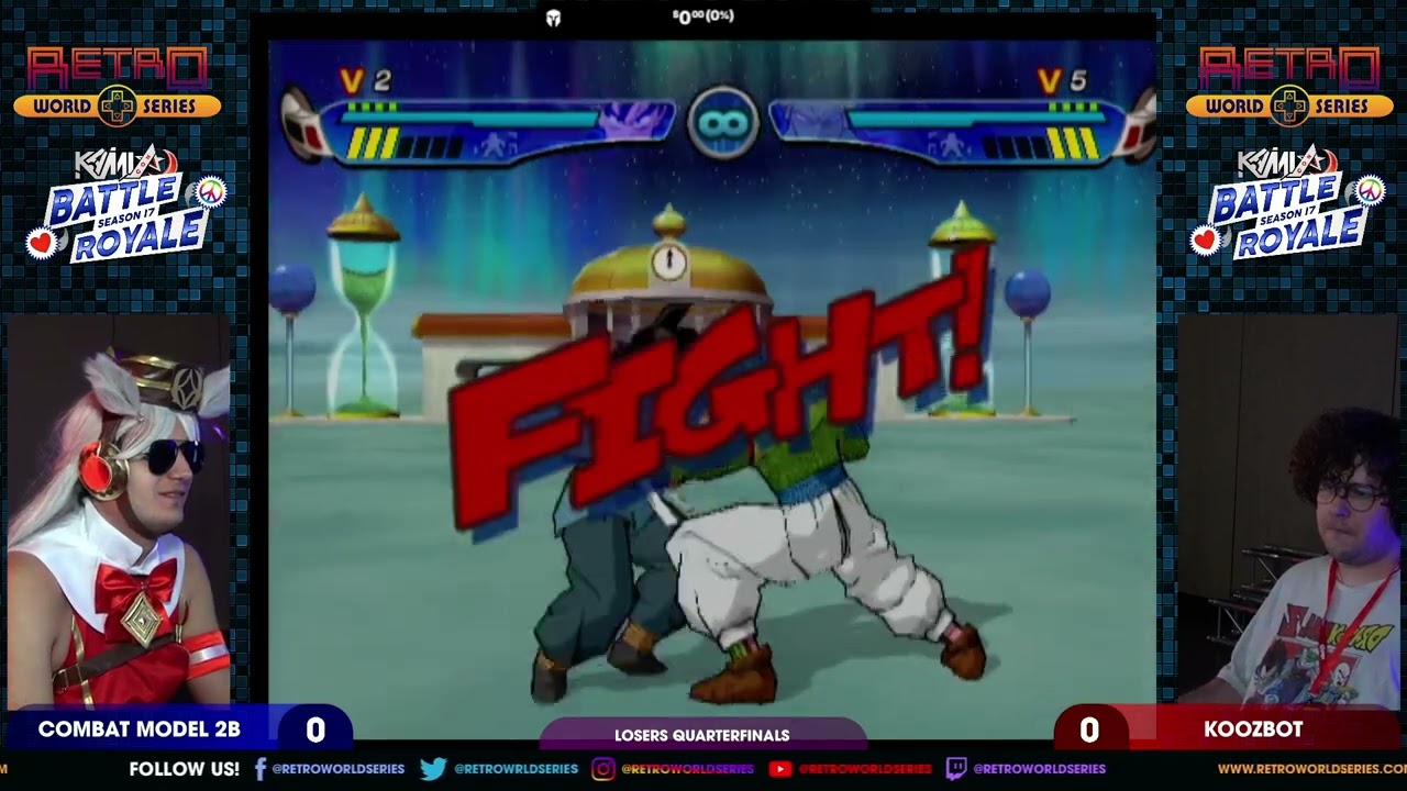 Combat Model 2B vs Koozbot (Losers Quarterfinals) - Dragon Ball Z: Budokai 3 - Kami-Con 2026