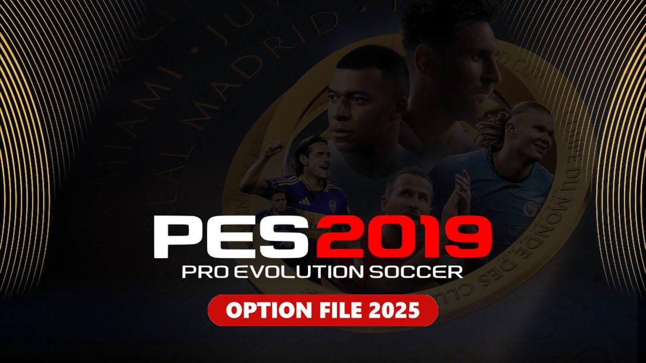PES2019 OPTION FILE TEMPORADA 2025 || PS4/PS5