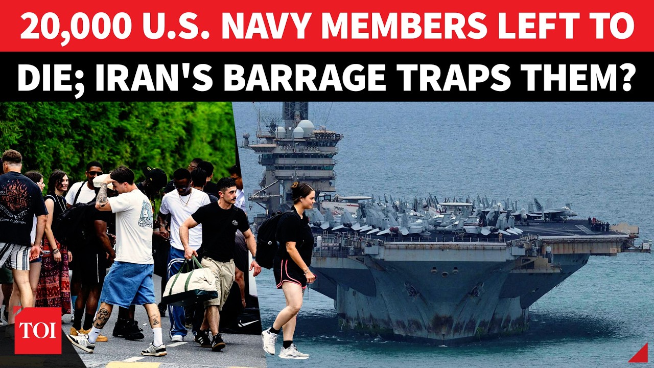 US NAVY IN BIG DANGER! 20,000 Sailors Hit By Iran Crisis; 'NO FOOD, NO MEDICINES...'
