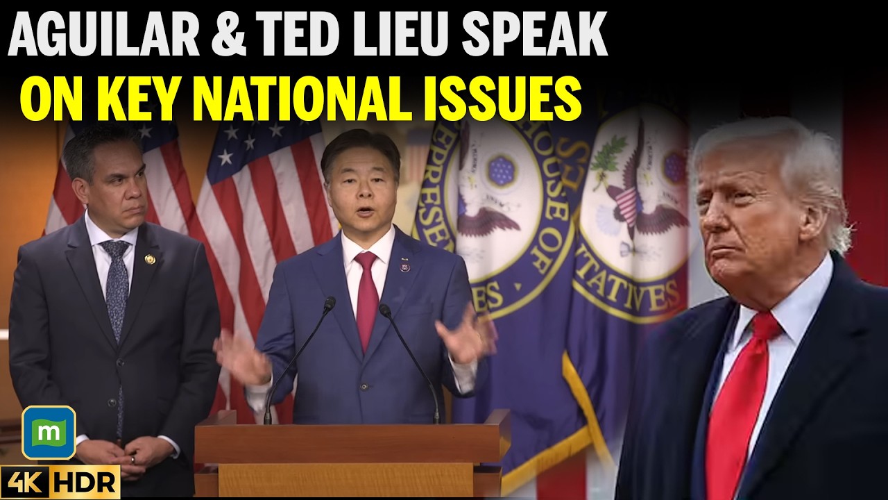 Пит Агилар и Тед Лью провели еженедельный брифинг для прессы | Обновленная информация от демократ...