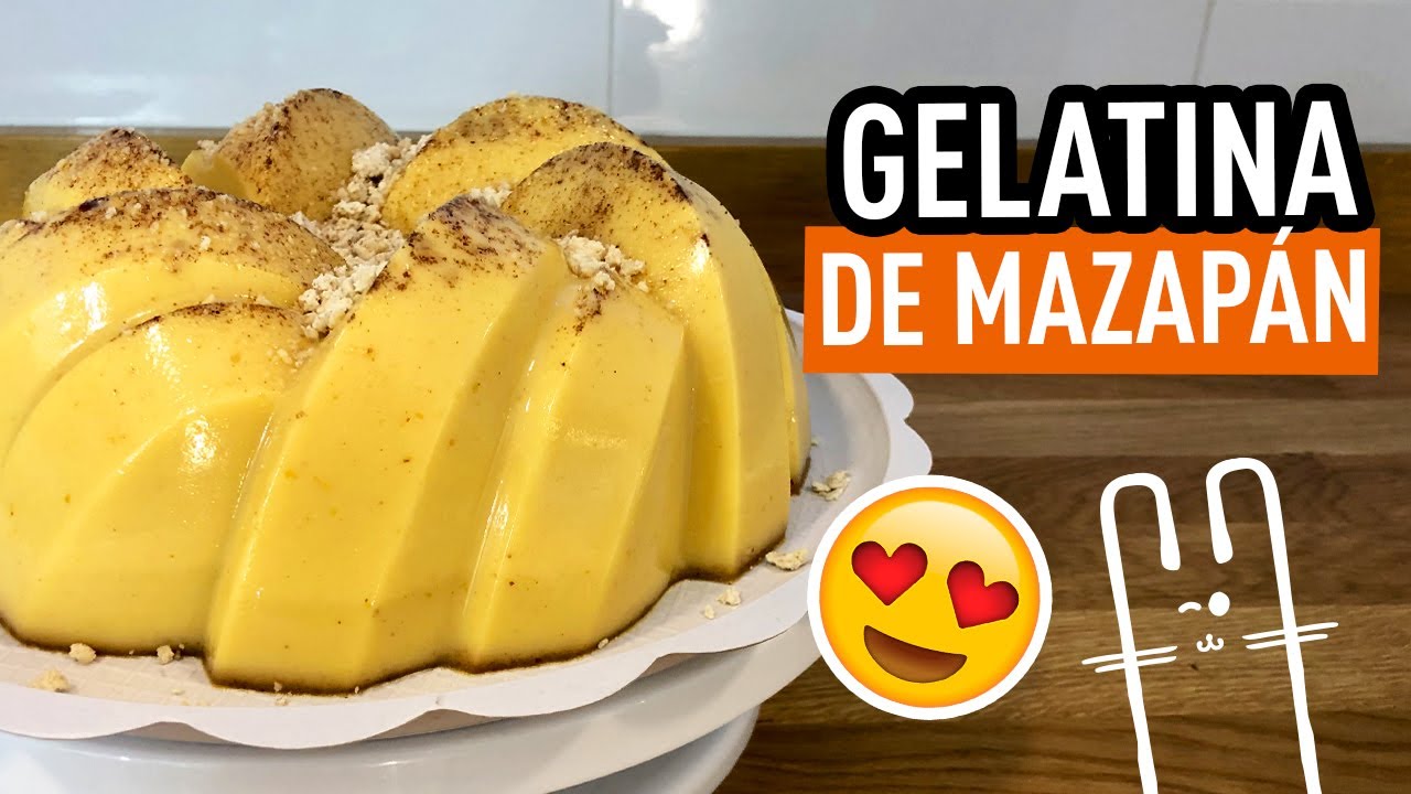 GELATINA DE MAZAPÁN | GELATINA DE DULCE DE CACAHUATE