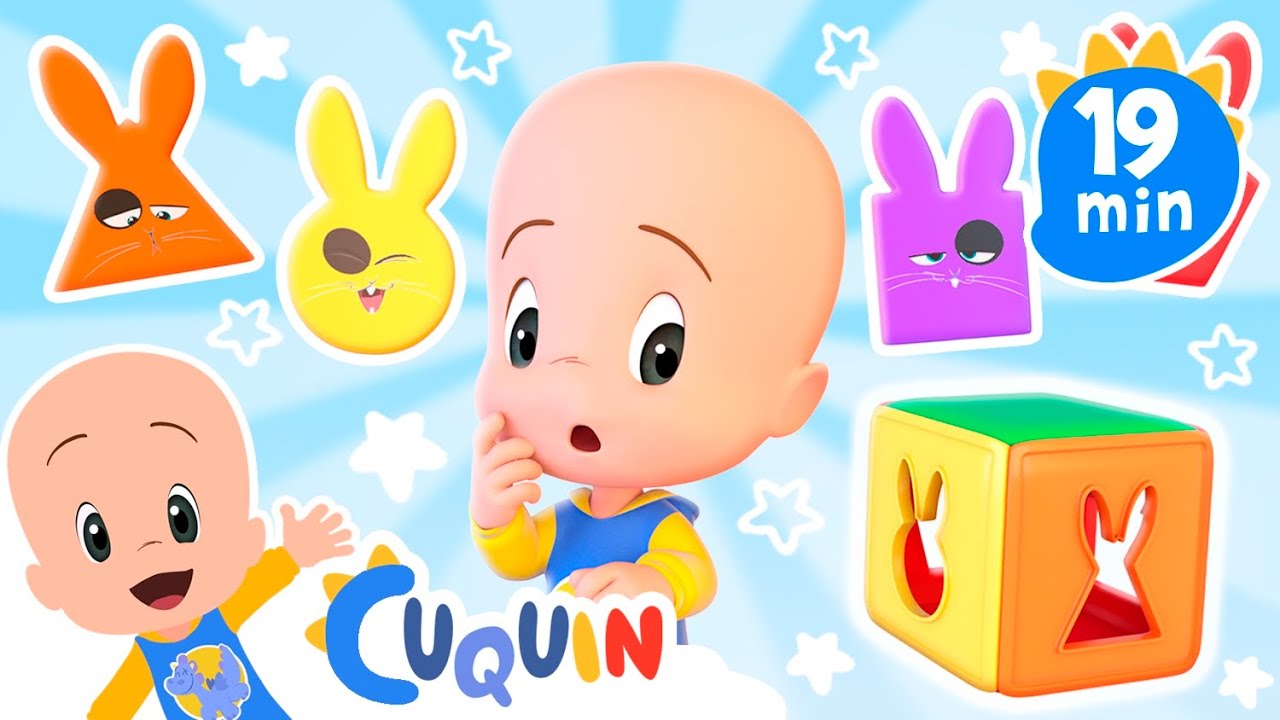 El cubo de formas de Cuquín | Globos cohete vuelan y más vídeos de Cuquín