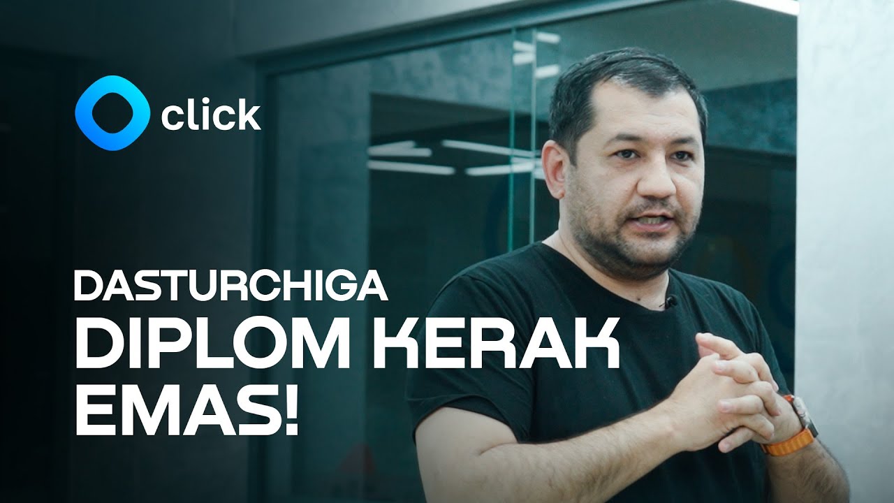 CLICK asoschisi Ulug'bek Rustamov bilan suhbat