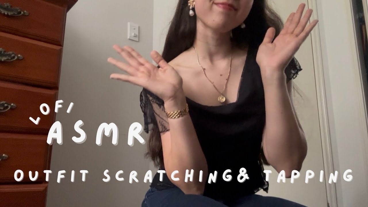 Outfit scratching & tapping asmr (LOFI)