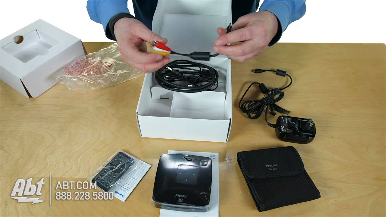 Распаковка: карманный проектор Philips PicoPix