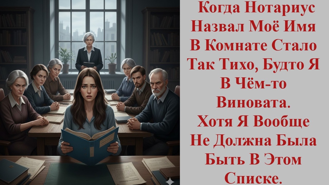 Минуту назад — семья. После завещания — никто